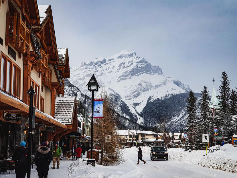 Banff ski resort
