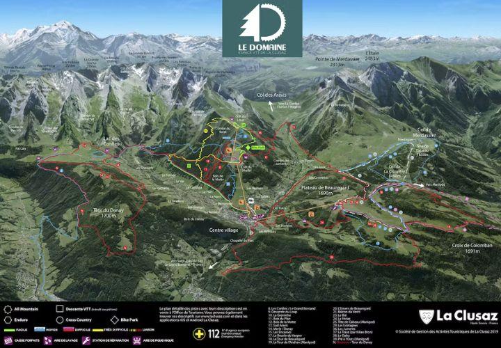 La-Clusaz-Summer-Hiking-Map