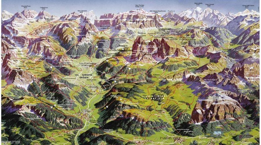 Selva-Val-Gardena-Trail-Map-Summer